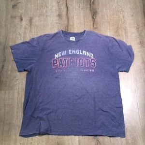Patriots vintage 2001 AFC Champs XXL T 👕 (i)